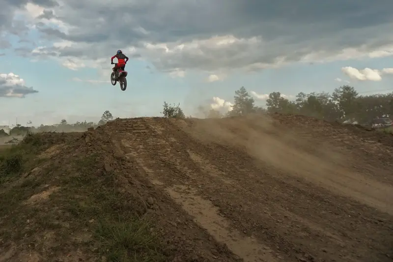 Over the back hill